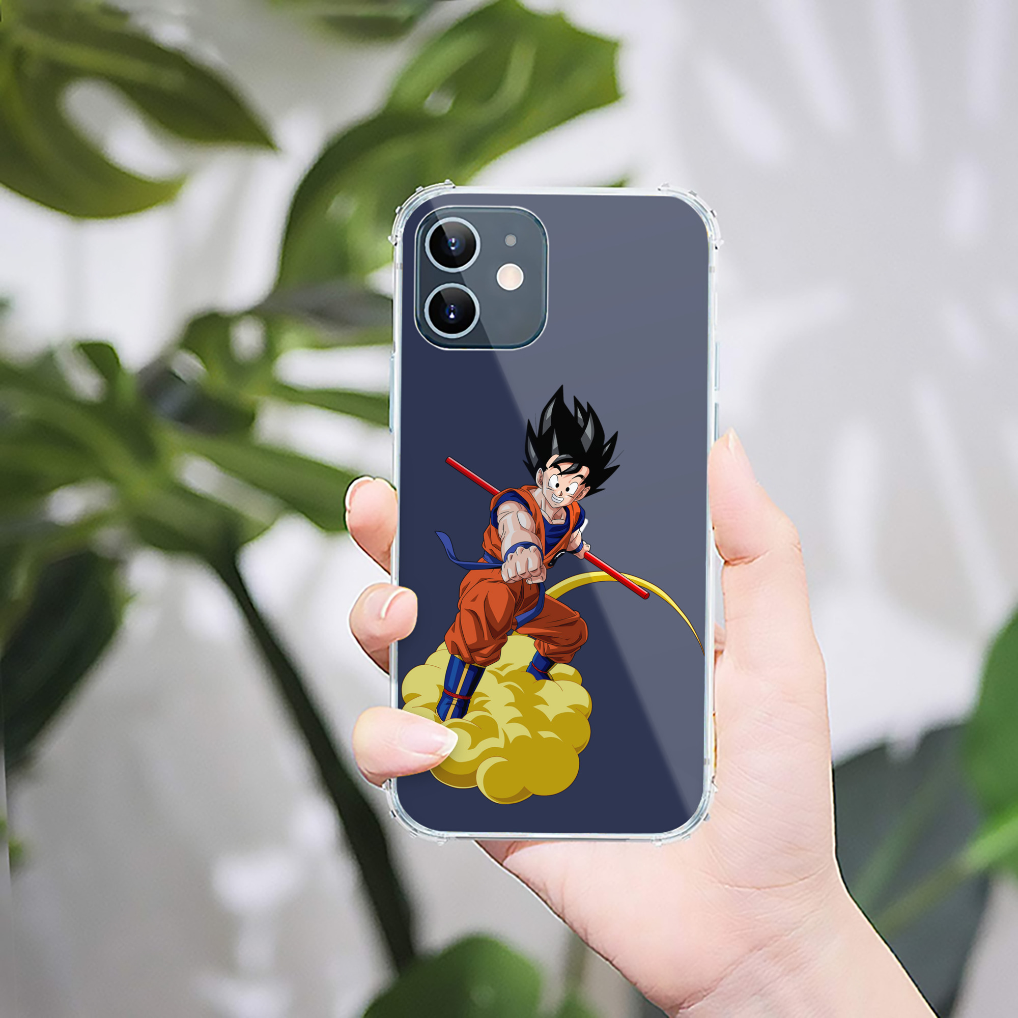 （画像用） ドラゴンボール 孫 悟飯（そんごはん）DRAGON BALL Son Gohan 【iPhone 12シリーズ対応】透明スマホケース（クリアソフトケース）